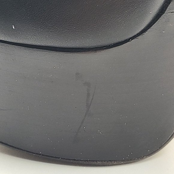 Dsquared women Ankle Boot heel platform black leather faux fur Size 9 39 new - Picture 12 of 12